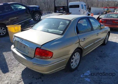 2002 Hyundai Sonata Gls/Lx z USA, uszkodzony, nr VIN KMHWF35H62A555228